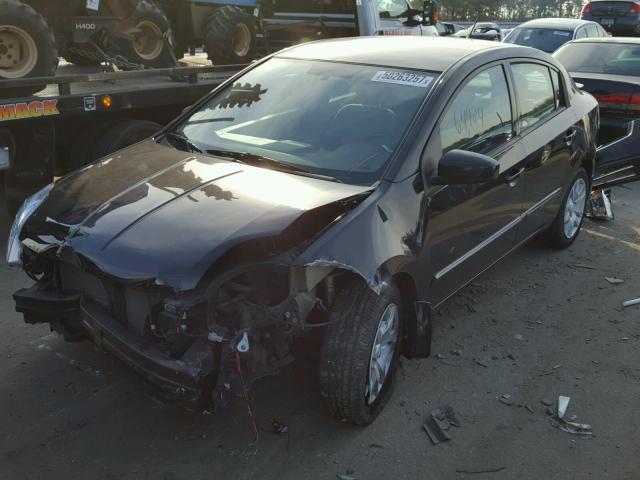 3N1AB6APXBL722582 - 2011 NISSAN SENTRA 2.0 BLACK photo 2