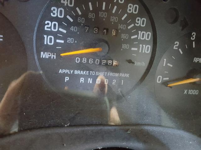 2G1WL52M5X9250096 - 1999 CHEVROLET LUMINA BAS Ağ foto 8