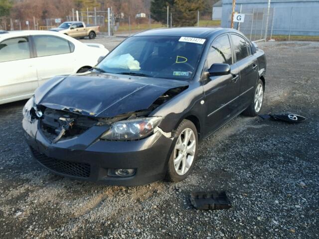 JM1BK32G991247345 - 2009 MAZDA 3 I BLACK photo 2