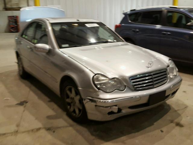 WDBRF61J43A430076 - 2003 MERCEDES-BENZ C 240 SILVER photo 1