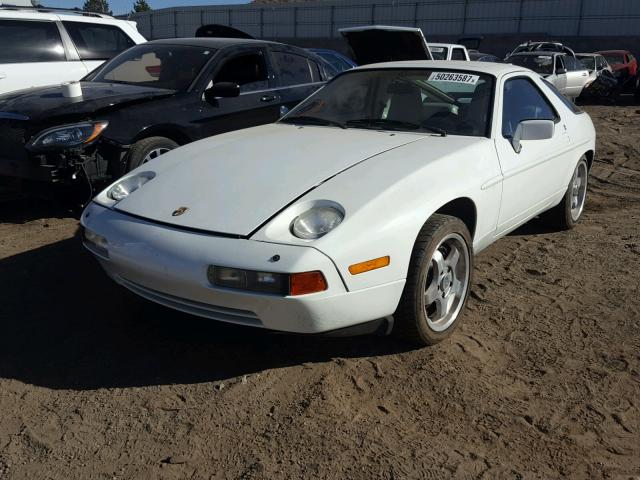 WP0JB0926HS860875 - 1987 PORSCHE 928 S WHITE photo 2