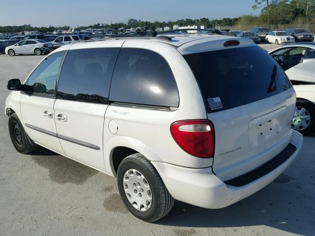 1C4GJ45393B186328 - 2003 CHRYSLER VOYAGER LX WHITE photo 3