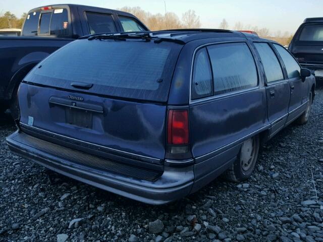 1G3BP83E3MW301780 - 1991 OLDSMOBILE CUSTOM CRU BLUE photo 4