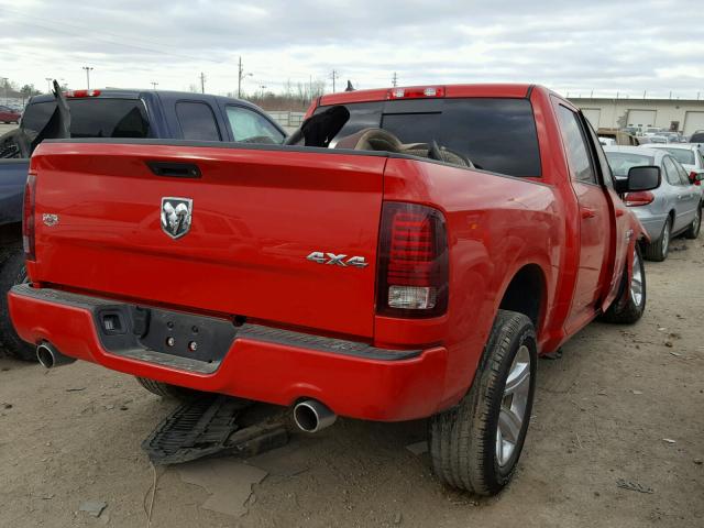 1C6RR7MT2GS271934 - 2016 RAM 1500 SPORT RED photo 4