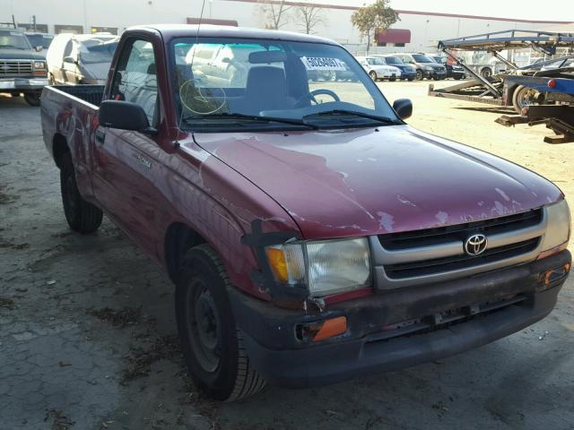 4TANL42N4VZ253785 - 1997 TOYOTA TACOMA RED photo 1