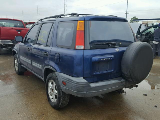 JHLRD1855VC011604 - 1997 HONDA CR-V BLUE photo 3