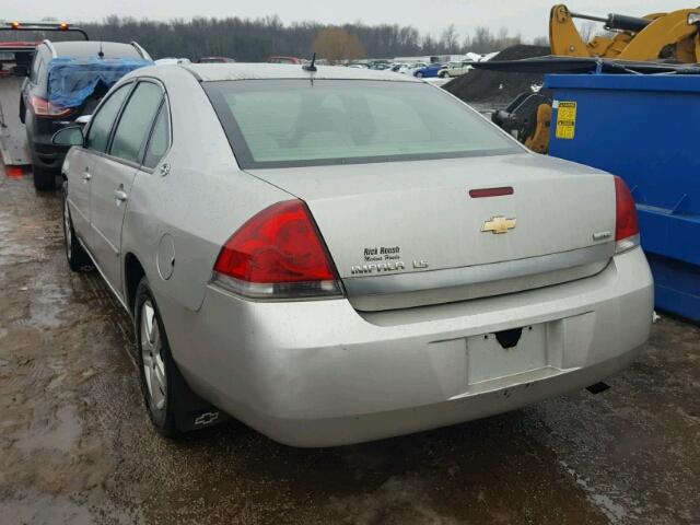 2G1WB58K379188982 - 2007 CHEVROLET IMPALA LS SILVER photo 3