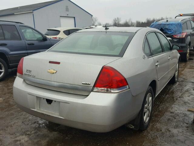 2G1WB58K379188982 - 2007 CHEVROLET IMPALA LS SILVER photo 4