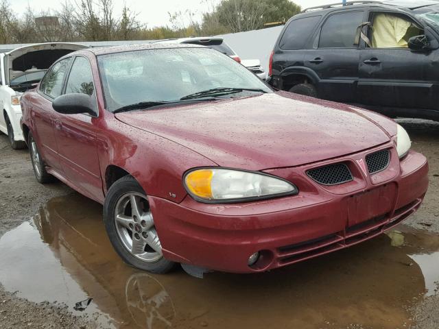1G2NF52E34M632245 - 2004 PONTIAC GRAND AM S MAROON photo 1