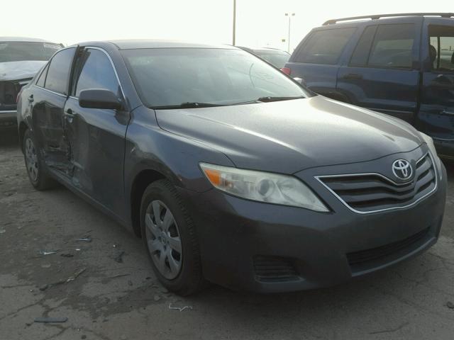 4T4BF3EK9AR001775 - 2010 TOYOTA CAMRY BASE GRAY photo 1