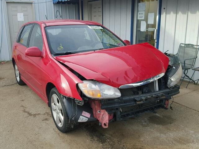 KNAFE161275007785 - 2007 KIA SPECTRA5 S RED photo 1