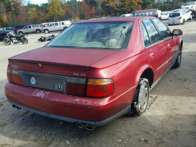 1G6KS54Y1YU268871 - 2000 CADILLAC SEVILLE SL RED photo 4