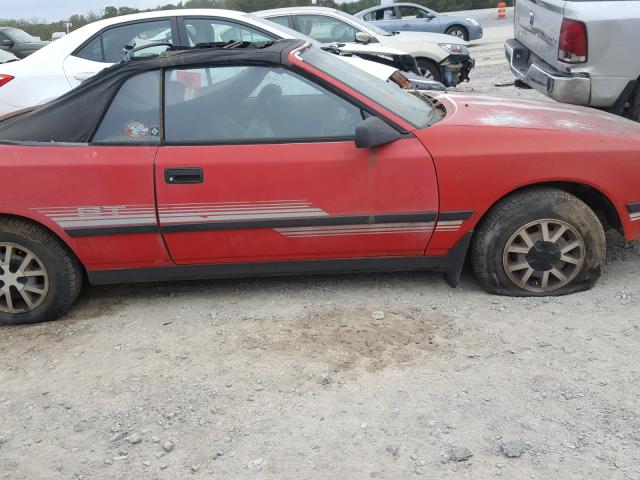 JT5ST62K9H7084741 - 1987 TOYOTA CELICA GT RED photo 9