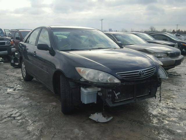 4T1BE30K55U582296 - 2005 TOYOTA CAMRY LE BLACK photo 1