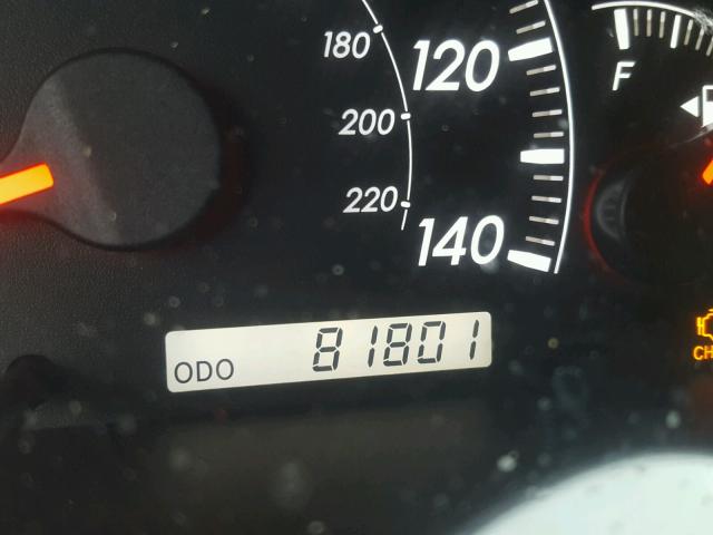 4T1BE30K55U582296 - 2005 TOYOTA CAMRY LE შავი ფოტო 8