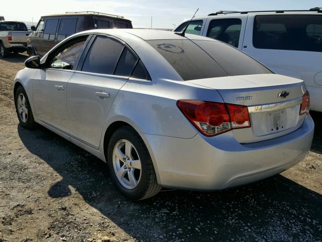 1G1PC5SB1D7316885 - 2013 CHEVROLET CRUZE LT SILVER photo 3