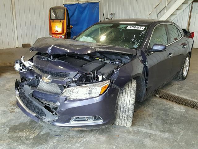 1G11H5SLXEF153595 - 2014 CHEVROLET MALIBU LTZ 蓝色 照片 2