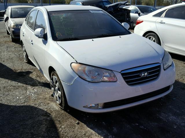 KMHDU46D37U087995 - 2007 HYUNDAI ELANTRA GL WHITE photo 1