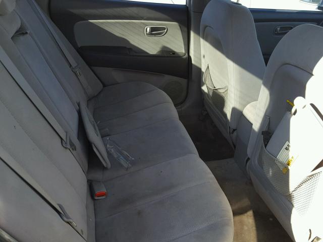 KMHDU46D37U087995 - 2007 HYUNDAI ELANTRA GL WHITE photo 6