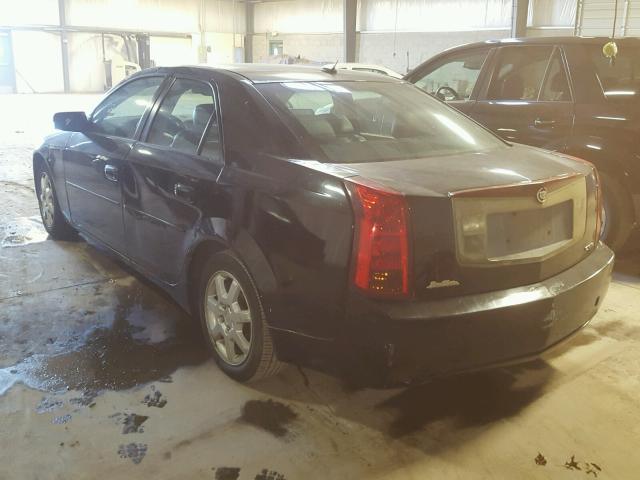 1G6DP567150103159 - 2005 CADILLAC CTS HI FEA BLACK photo 3