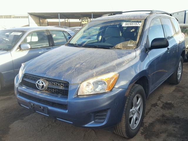 JTMZF33V09D007017 - 2009 TOYOTA RAV4 BLUE photo 2