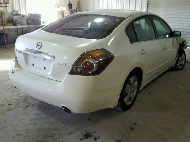 1N4AL21E37N410067 - 2007 NISSAN ALTIMA 2.5 WHITE photo 4