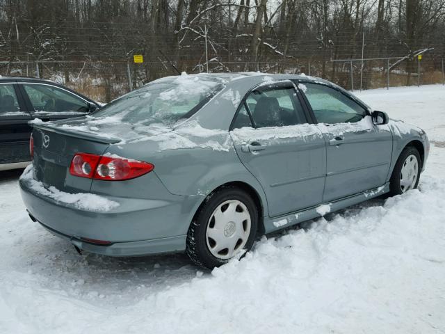 1YVFP80C645N22777 - 2004 MAZDA 6 I GREEN photo 4