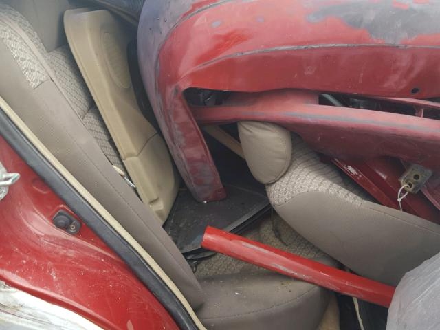 3N1CB51D0YL327182 - 2000 NISSAN SENTRA BAS RED photo 6