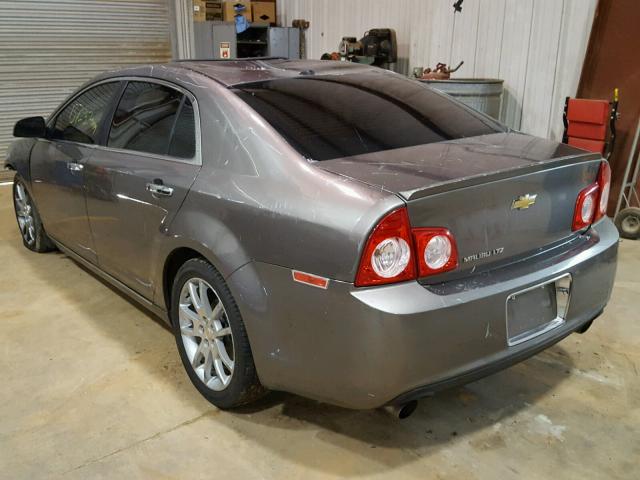 1G1ZE5E75BF374642 - 2011 CHEVROLET MALIBU LTZ 棕色 照片 3