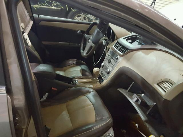 1G1ZE5E75BF374642 - 2011 CHEVROLET MALIBU LTZ 棕色 照片 5