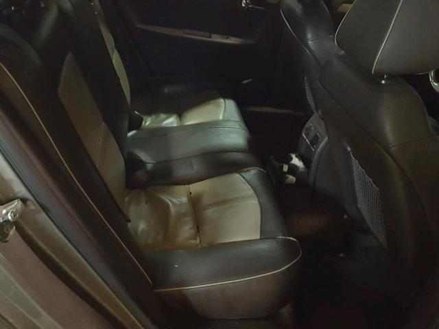 1G1ZE5E75BF374642 - 2011 CHEVROLET MALIBU LTZ 棕色 照片 6