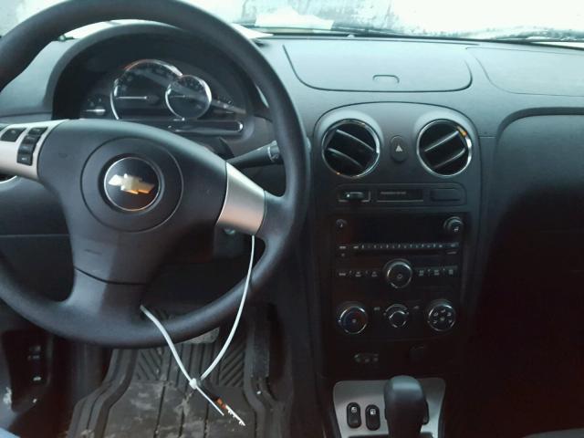 3GNDA13D27S627232 - 2007 CHEVROLET HHR LS BLACK photo 9