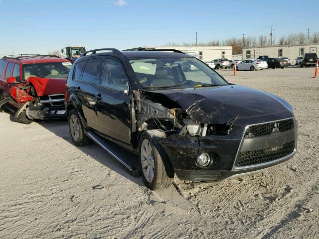 JA4JT3AW9CU006273 - 2012 MITSUBISHI OUTLANDER BLACK photo 1