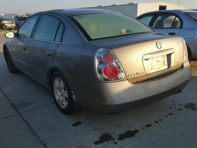 1N4AL11D35C145628 - 2005 NISSAN ALTIMA S BEIGE photo 3