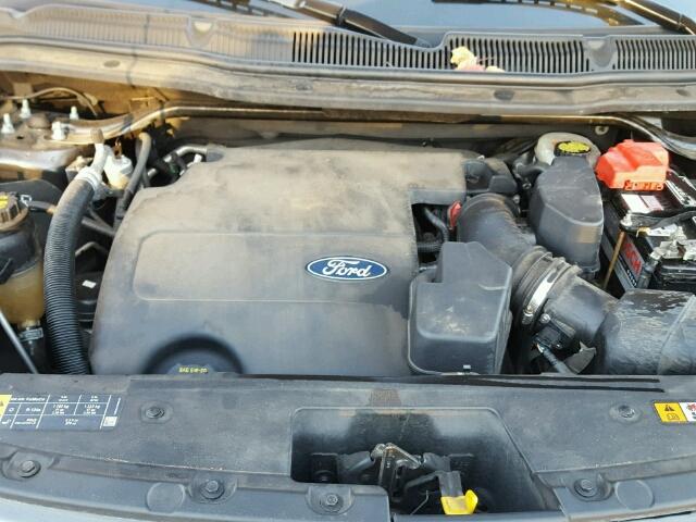 1FM5K7F84DGA86508 - 2013 FORD EXPLORER L GRAY photo 7