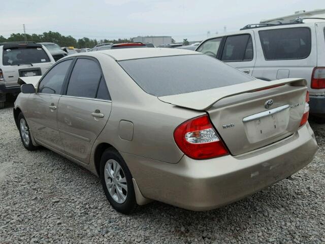 4T1BE32K94U813955 - 2004 TOYOTA CAMRY LE BROWN photo 3