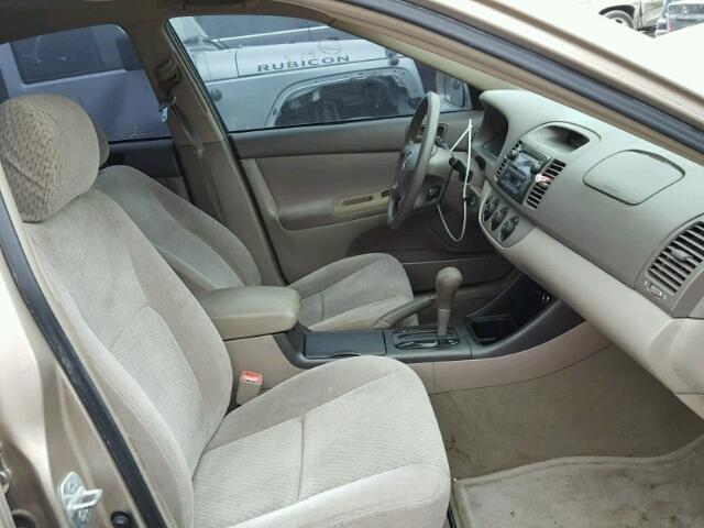 4T1BE32K94U813955 - 2004 TOYOTA CAMRY LE ყავისფერი ფოტო 5