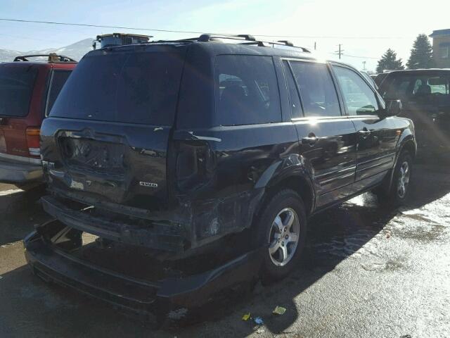 2HKYF18566H513191 - 2006 HONDA PILOT EX CHARCOAL photo 4