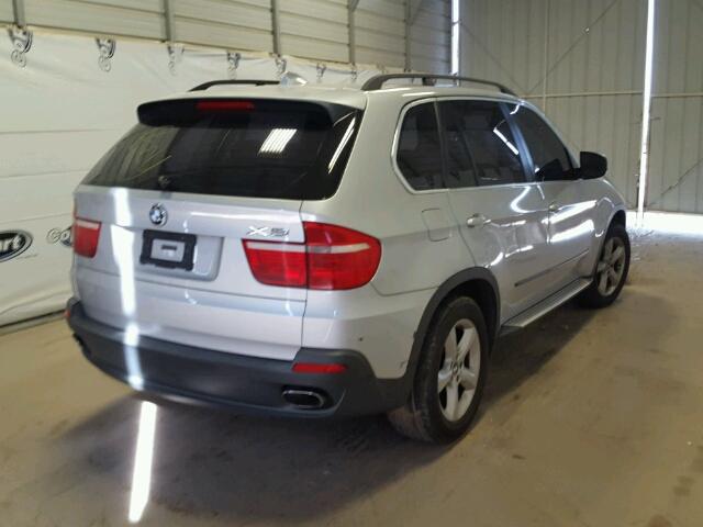 5UXFE83548L161882 - 2008 BMW X5 4.8I SILVER photo 4