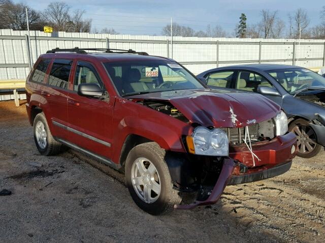 1J8GR48KX7C652594 - 2007 JEEP GRAND CHER RED photo 1