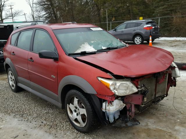 5Y2SL65886Z455457 - 2006 PONTIAC VIBE RED photo 1