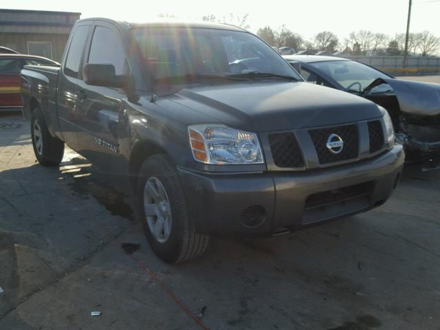 1N6BA06A97N234444 - 2007 NISSAN TITAN XE GRAY photo 1