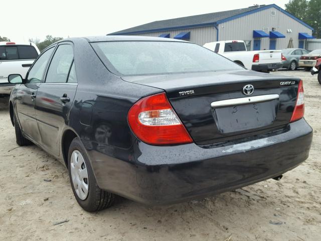 4T1BE30K13U236341 - 2003 TOYOTA CAMRY LE BLACK photo 3