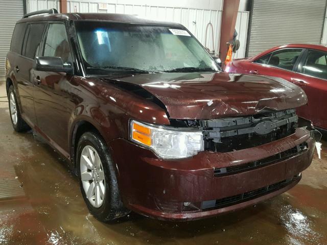 2FMDK51C49BA15447 - 2009 FORD FLEX SE BURGUNDY photo 1