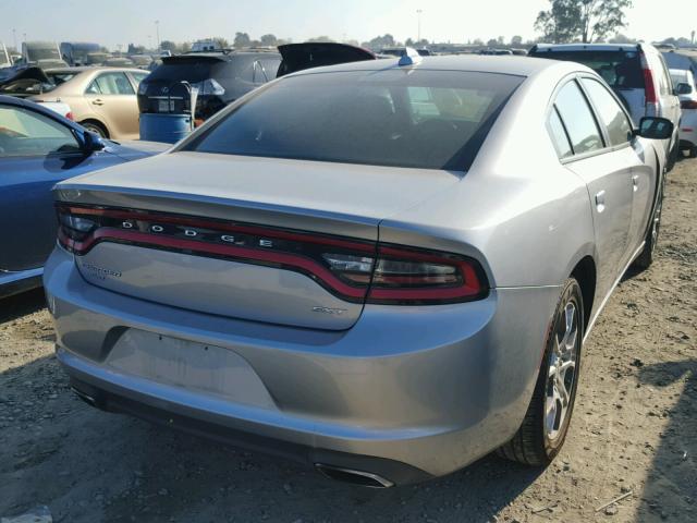 2C3CDXJG4GH259686 - 2016 DODGE CHARGER SX GRAY photo 4