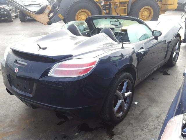 1G8MG35X78Y111561 - 2008 SATURN SKY REDLIN BLUE photo 4