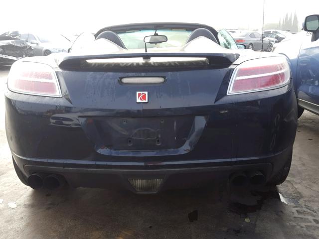 1G8MG35X78Y111561 - 2008 SATURN SKY REDLIN BLUE photo 6