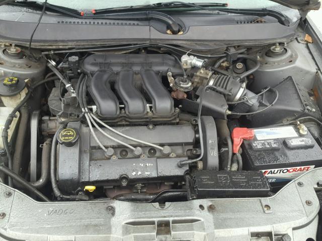 1FAFP56S32A153552 - 2002 FORD TAURUS SEL GRAY photo 7