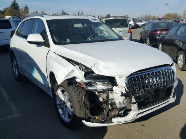 WA1LFAFP5DA077656 - 2013 AUDI Q5 PREMIUM WHITE photo 1