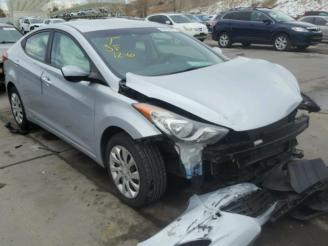 5NPDH4AE2BH024995 - 2011 HYUNDAI ELANTRA GL SILVER photo 1